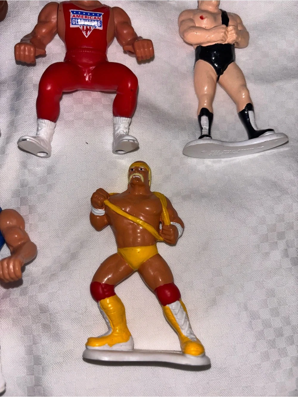 WWF Star Toys PVC Mini Figures Lot Hulk Hogan Lex Luger Wrestling